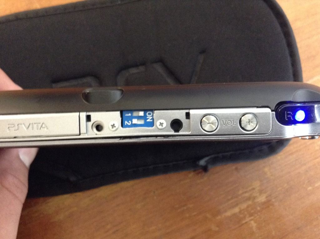 Ps vita led mod using transistor